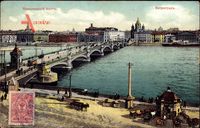 Sankt Petersburg Russland, Nikolaevskij Brücke, Fluss