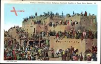 Pueblo of Taos New Mexico USA, Religious Festival, Indianerfest