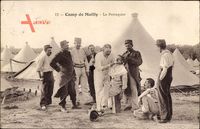 Camp de Mailly, Le Perruquier, Franz. Militär, Friseur, Barbier, Zeltlager