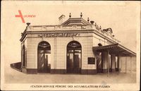 Station Service Péreire des Accumulateurs Fulmen, Autowerkstatt