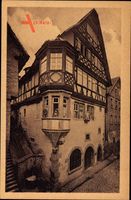 Hirschhorn am Neckar Hessen, Altes Patrizierhaus, erbaut im 16, Jahrhundert