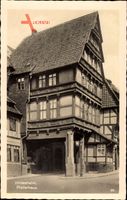 Hildesheim in Niedersachsen, Seitenansicht vom Pfeilerhaus