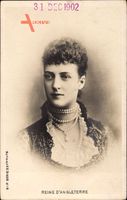 Reine dAngleterre, Alexandra von Dänemark, Ehefrau König Edward VII.