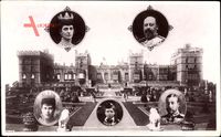 König Eduard VII. von England, Maria von Teck, George V., Windsor Castle