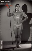 Henri Fernet, Haltérophile Culturiste, Bodybuilder, Gewichtheber