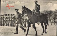 König Georg V. von England, King George V., Truppenabreiten, Pferd