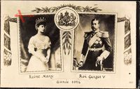 König Georg V. von England, Maria von Teck, Königliches Paar, 1914