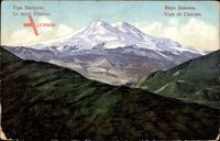 Kaukasus Russland, Le mont Elbrous, Bergpanorama