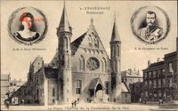 s Gravenhage Den Haag Südholland, Ridderzaal, Wilhelmina, Zar Nikolaus II.
