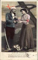 Dame de France, Französische Soldat, Krankenschwester, Rotes Kreuz