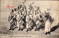 Setif Algerien, Clairons et Tambours des Zouaves, Soldaten mit Trommeln