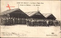 Camp de Mailly Aube, La Messe a lEglise Russe, Soldaten bei der Messe