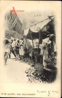 Algier Alger Algerien, Rue Sidi Abdallah, Marktstände, Gemüsehändler