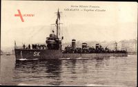 Französisches Kriegsschiff, Marine Militaire, Sakalave, Torpilleur dEscadre