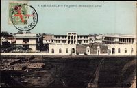 Casablanca Marokko, Vue generale des nouvelles Casernes, Kaserne, Eingang