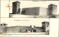 Casablanca Marokko, Le Fort Ihler, Fort Provot, Festungen, Soldaten