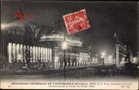Exposition Décennale de lAutomobile, Novembre 1907, Illumination de nuit