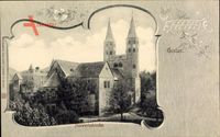 Passepartout Goslar in Niedersachsen, Blick auf die Neuwerkskirche