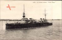 Französisches Kriegsschiff - der Schlachtkreuzer 'Victor Hugo'