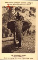 Demo. Rep. Kongo Zaire, Expédition Citroen, Elefant, Croisière Noire